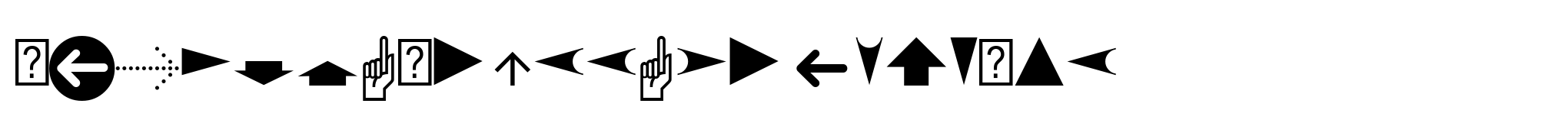 PIXymbols Arrows Regular image